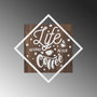 Wallity Life Begins After Coffee - Silver